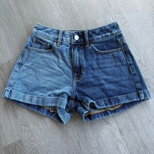 Pacsun Two Tone Mom Shorts